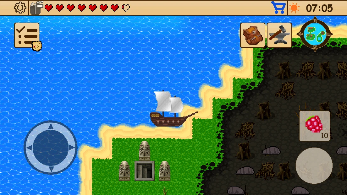 Survival RPG 1: Lost Treasure screenshot